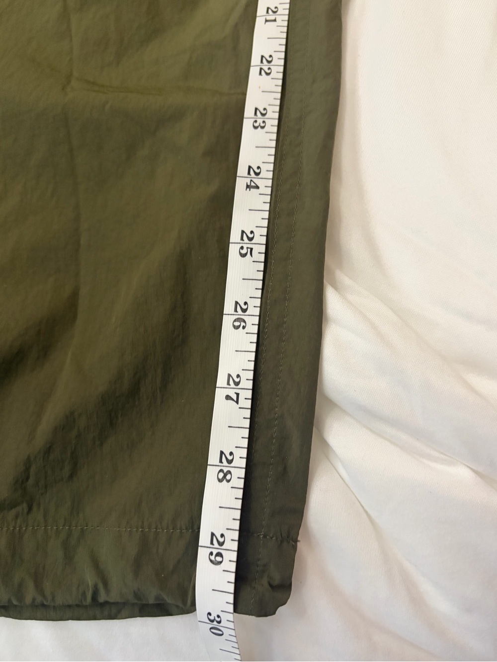 Victoria’s Secret PINK Olive Green Parachute Cargo Pants Y2K Utility Size L - Picture 10 of 13